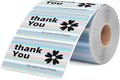 2.25x1.25 Inch Thermal Labels Sliver, Holographic Sliver Barcode Thermal Labels by OmezizyLabelPrinter