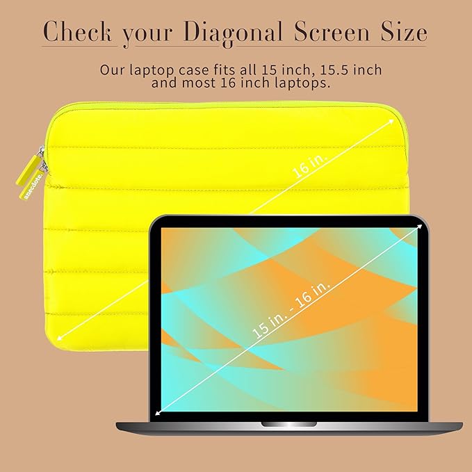 ANECDOTE Laptop Case 15-16 Inch – A Perfect Laptop Sleeve - Image 3