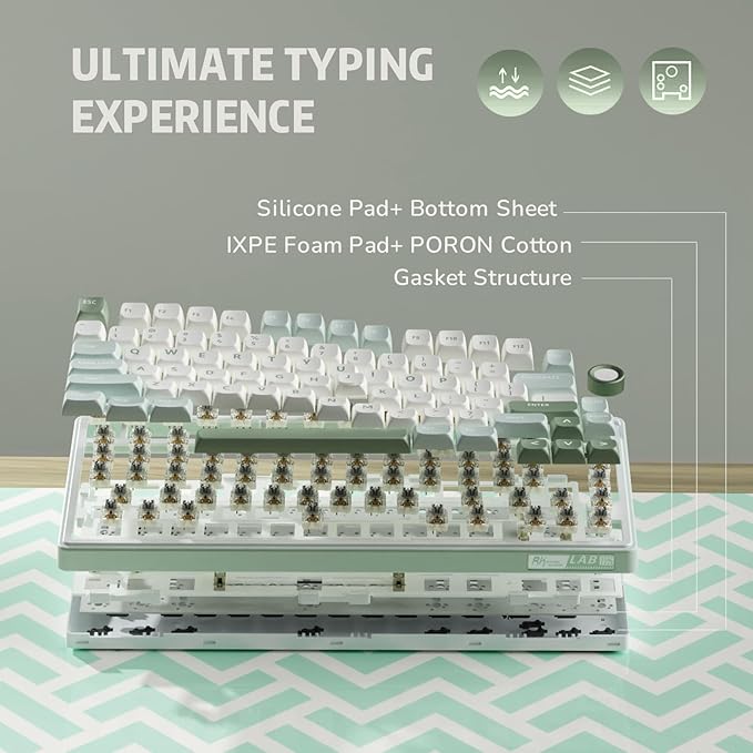 RK ROYAL KLUDGE R75 Mechanical Keyboard Wired - Image 5