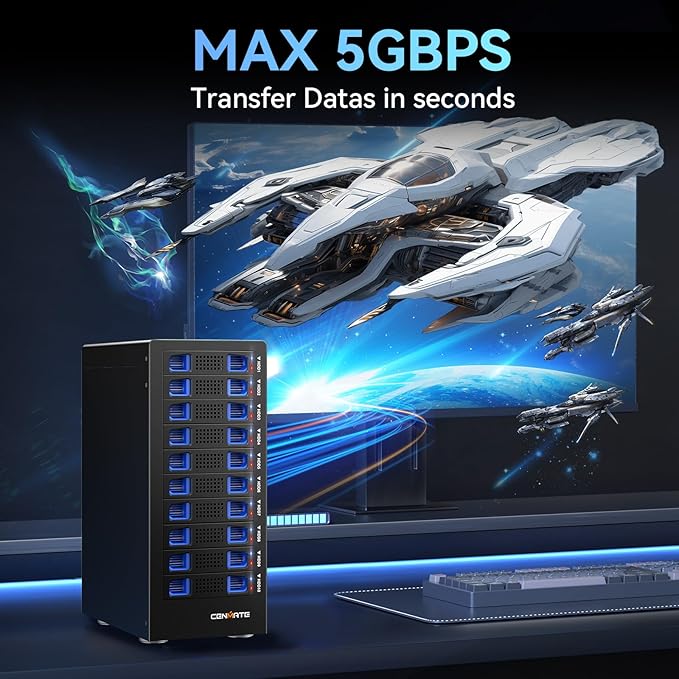 10 Bay Hard Drive Enclosure - Image 3