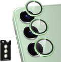 for Samsung Galaxy S25 Camera Lens Protector, Individual Metal Ring Tempered by Btscase