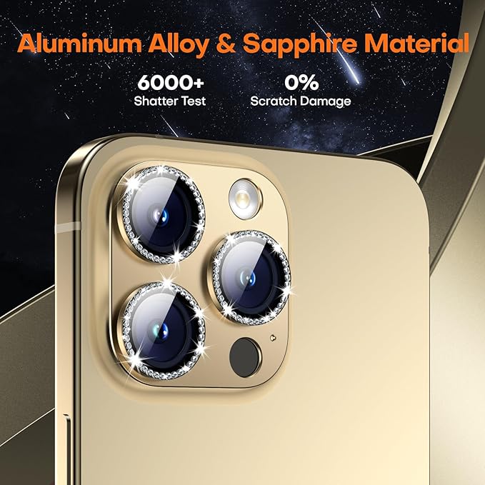 Camera Lens Protector for iPhone 16 Pro Max/16 Pro/iPhone 15 Pro Max/15 - Image 5