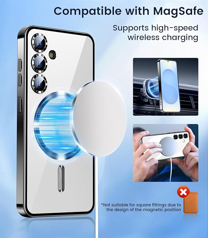 Slim Thin for Samsung Galaxy S25 Plus Case, Compatible - Image 3