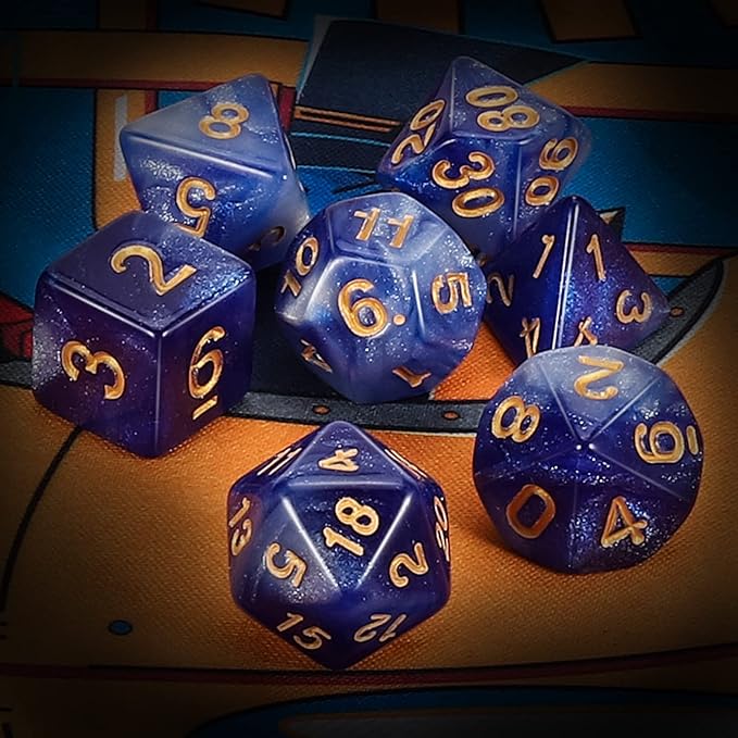 QMAY DND Dice Set -D&D Polyhedral Dice - Image 3