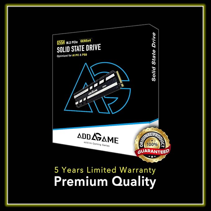 Addlink G55H 1TB PCIe 5.0 Gen5 NVMe M.2 SSD - Image 7