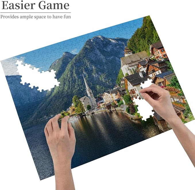 Custom Jigsaw Puzzle from Photos 300/500/1000 Pieces Personalized Wooden - Image 2