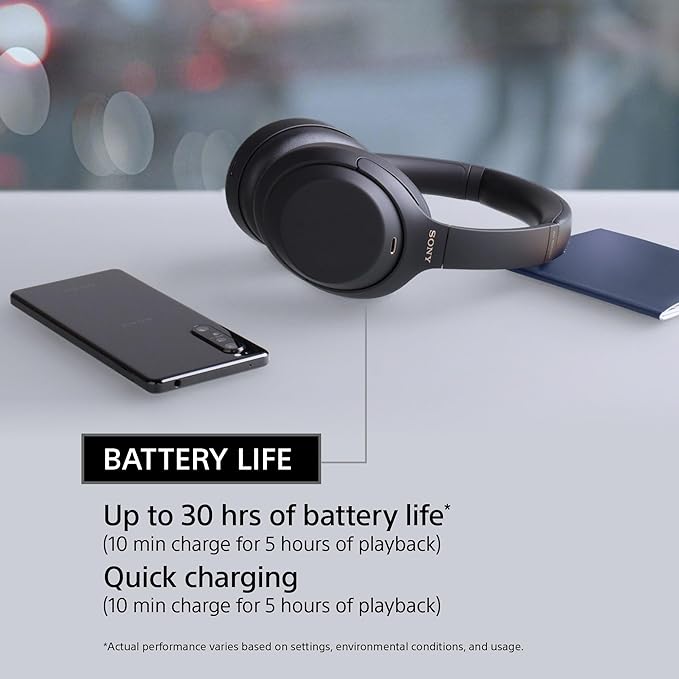 Sony WH-1000XM4 Wireless Premium Noise Canceling Overhead Headphones - Image 4