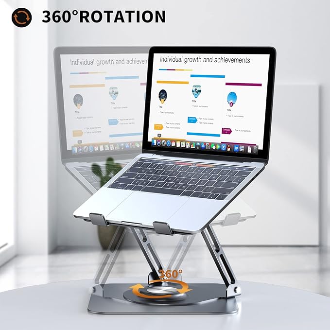 Laptop Stand for Desk, Adjustable Computer Stand - Image 2