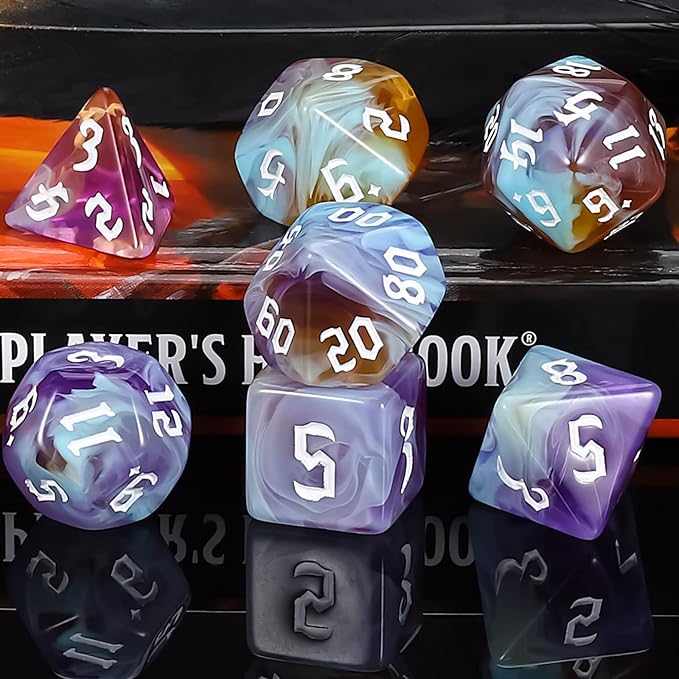 QMAY DND Dice Set -D&D Polyhedral Dice - Image 5