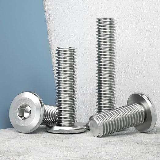 1/4-20 x 5/8" Flat Head Hex Socket Cap Screws Bolts, 304 Stainless Steel 18-8 - Image 3