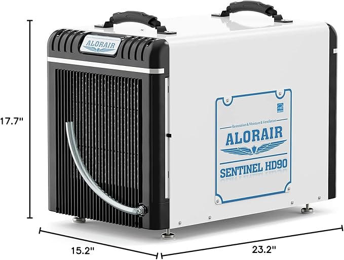 ALORAIR Basement/Crawl Space Dehumidifiers 198 Pint, 90 PPD, Auto Defrosting - Image 9