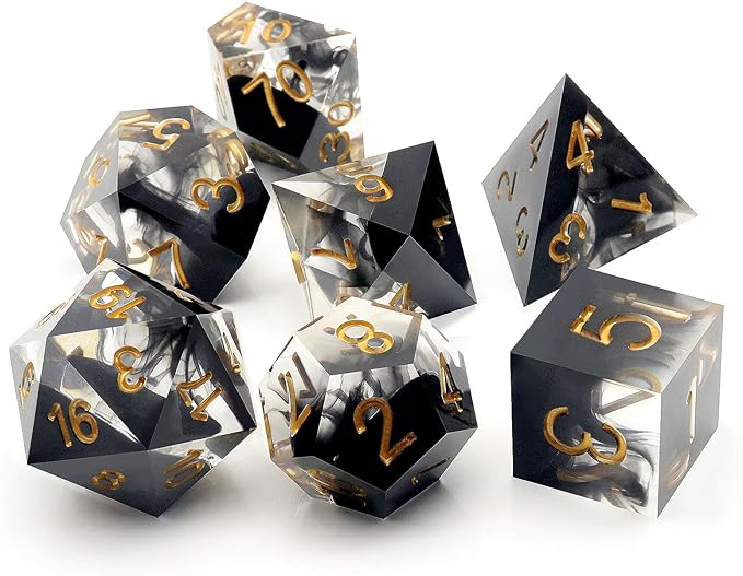 Haxtec Sharp Edge Dice Set DND Dice Set - Image 7