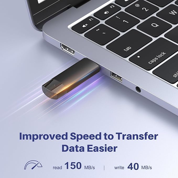 128GB USB C Flash Drive Dual USB 3.1 Flash Drive Type C + USB A Portable Type-C - Image 3