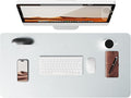 YSAGi Leather Desk Pad Protector, Office Desk Mat, Large Mouse Pad, Non-Slip PU by YSAGi