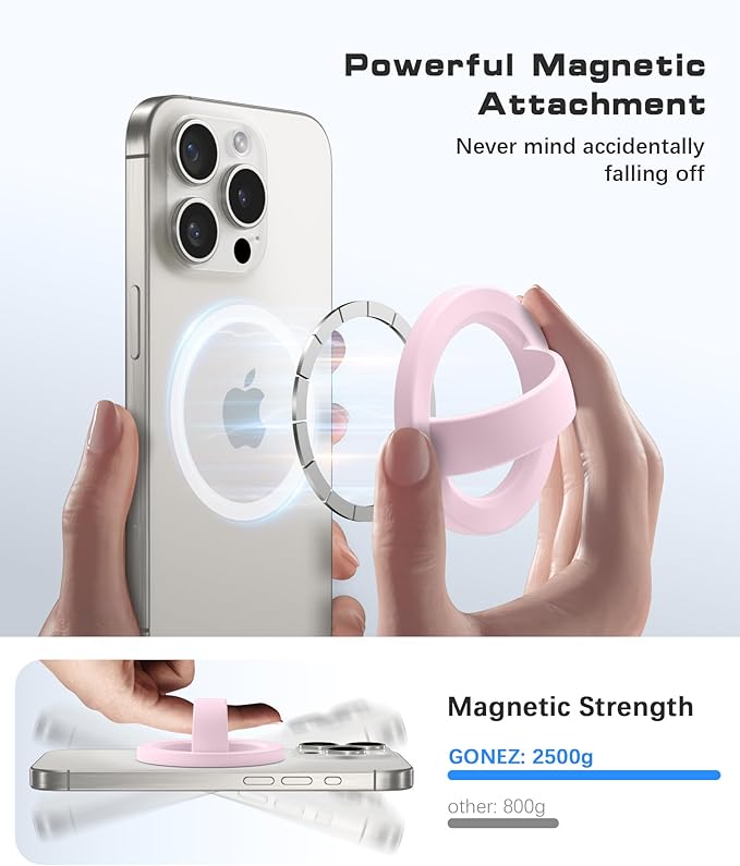 GONEZ Magnetic Phone Grip Compatible - Image 2