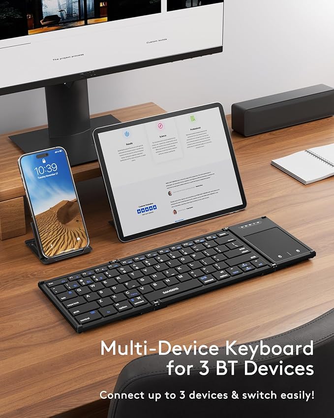 Samsers Foldable Bluetooth Keyboard - Image 2