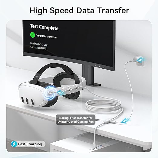 AMVR 16FT Charging Link Cable Accessories Compatible - Image 3