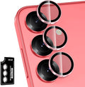 for Samsung Galaxy S25 Camera Lens Protector, Individual Metal Ring Tempered by Btscase