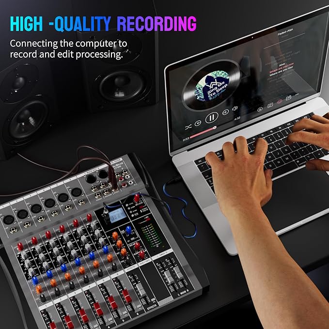 Professional DJ Audio Mixer - Image 3