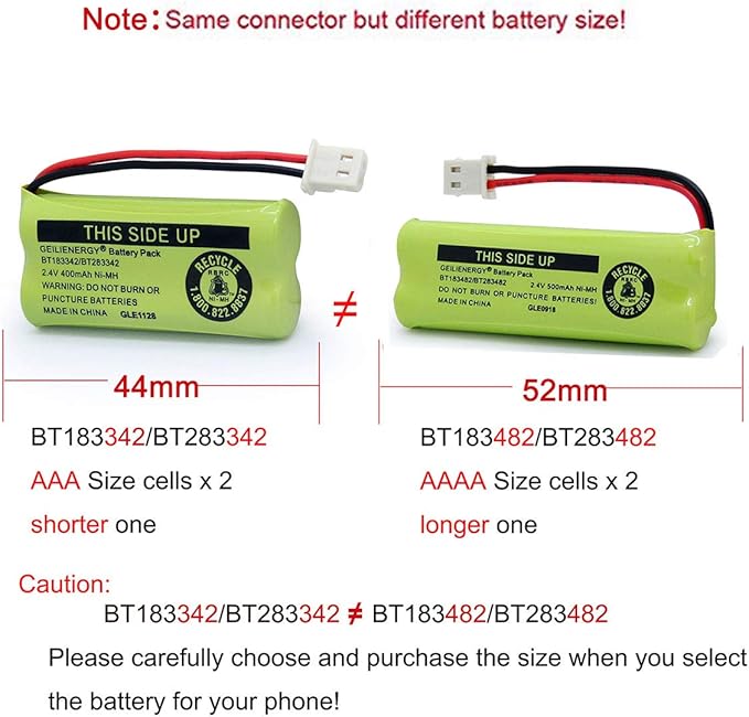 GEILIENERGY BT162342/BT262342 Battery Compatible - Image 4