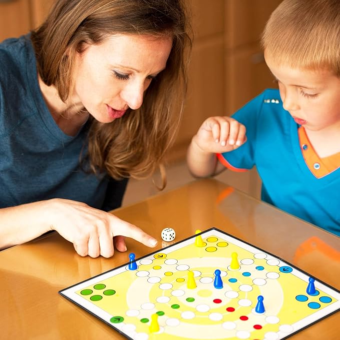 Zhanmai 4 Pcs Folding Blank Game Board, Blank Quad Fold Dry Erase Battle - Image 5