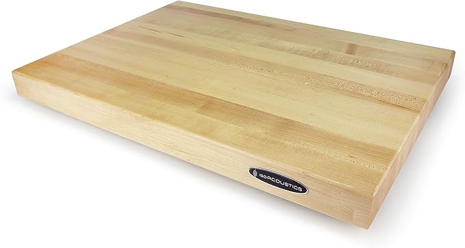 IsoAcoustics Delos Turntable Isolation Butcher Block Series: 2216M1 Maple - Image 3