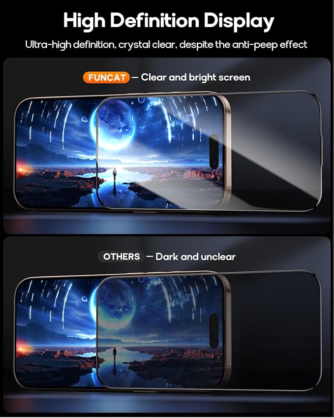 3 Pack for iPhone 16 Tempered Glass Screen Protector, Dust Free CABIN, Auto - Image 7
