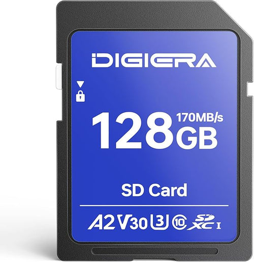 128GB LS100 SDXC UHS-I Memory Card by DIGIERA