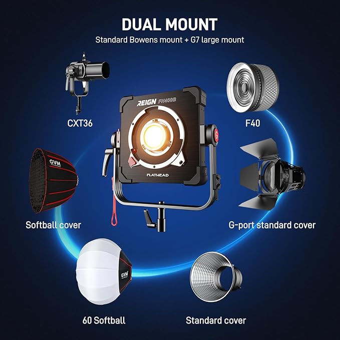 GVM 400W Bi-Color Video Light - Image 8