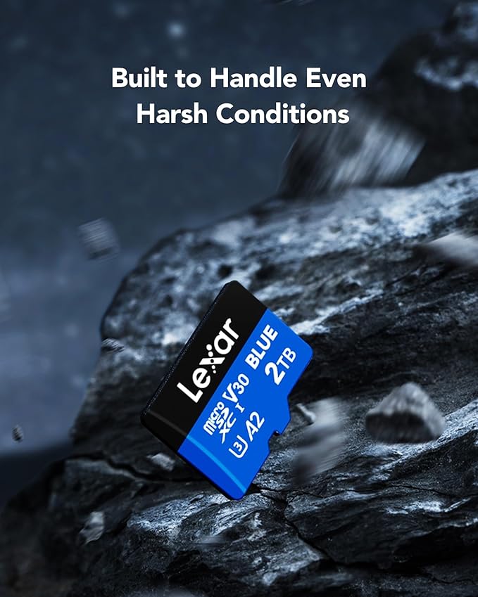 Lexar 2TB Blue Micro SD Card Up to 160MB/s, microSDXC UHS-I Memory Card - Image 7