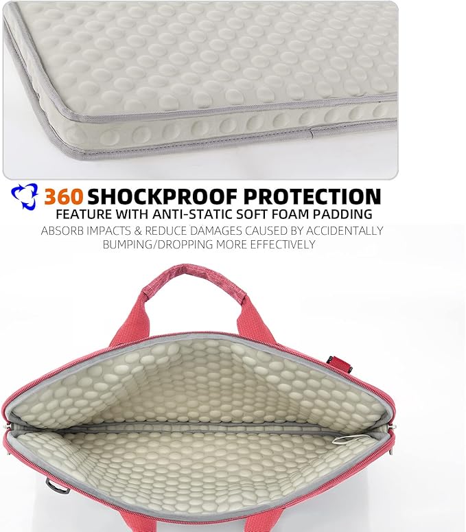 KINGSLONG Slim 17.3 inch Laptop Sleeve Bag Carrying Case - Image 2