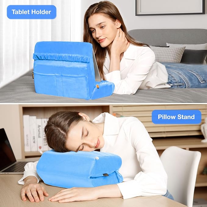MOSISO Tablet Pillow Stand, Soft Tablet Holder - Image 2