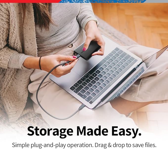 TOSHIBA Canvio Advance 4TB & Basics 2TB Portable External Hard Drives USB 3.0 - Image 7