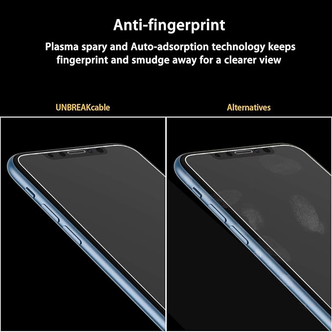 UNBREAKcable Screen Protector for iPhone 11/iPhone XR, Double Shatterproof - Image 8