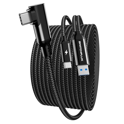 16FT VR Charging Link Cable | USB 3.0 High-Speed Data & Charge by SWITCHFLUX