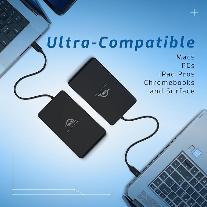 OWC 4TB Envoy Ultra Thunderbolt 5 Portable SSD Enclosure External Drive - Image 3