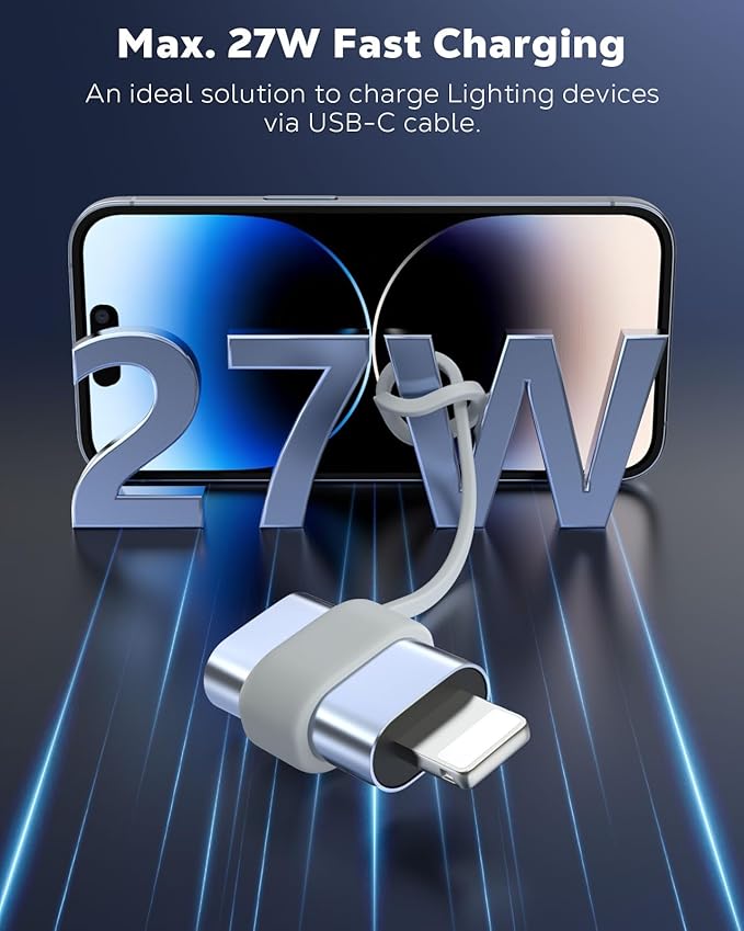 MoKo USB C to Lightning Adapter, Not - Image 4