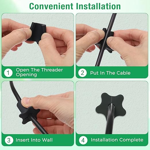 6pc Starlink Cable Grommet 5/8" Silicone Waterproof Wall Hole Pass Through - Image 3