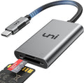 uni USB C SD Card Reader, Sturdy Micro SD Card Adapter, High-Speed USB Type C by uni