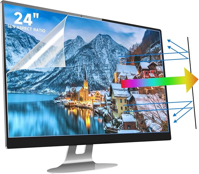 24 Inch Anti Blue Light Screen Protector by ANTOGOOV