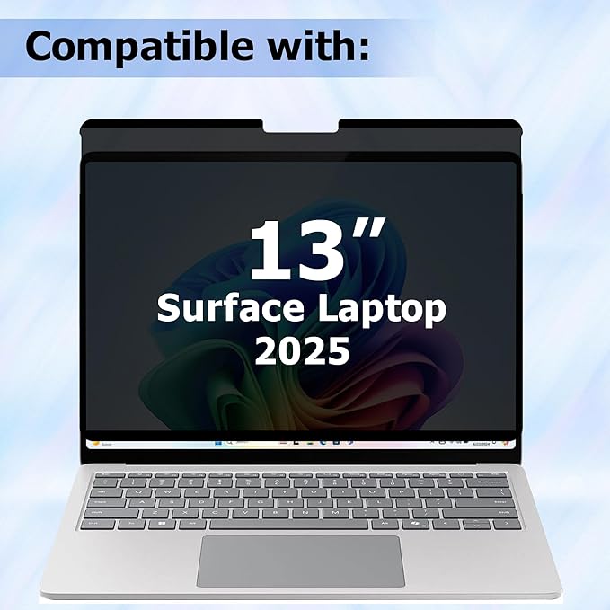Adeway Magnetic Privacy Screen for Surface Pro 12 inch, Anti-Glare, 30° Side - Image 2