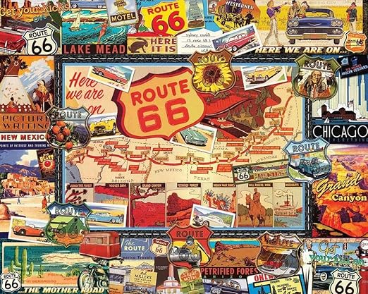 White Mountain Puzzles Route 66 by WhiteMountain