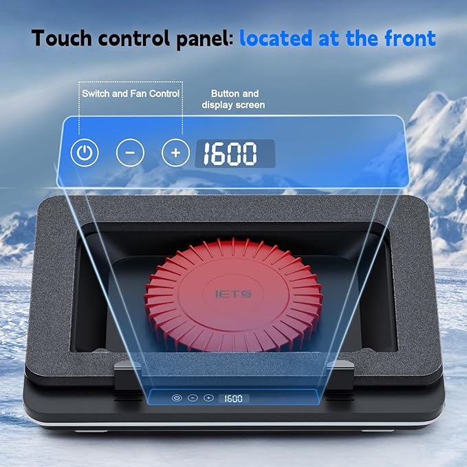GT600 Laptop Cooling Pad Equipped Gigantic Turbo-Fan（5.5inch Diameter） - Image 6