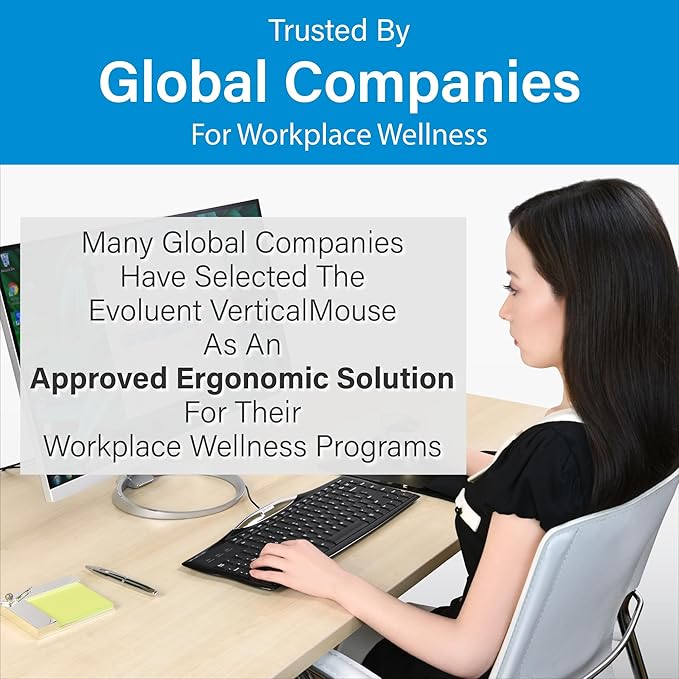 Evoluent – Inventor of The Vertical Mouse – VM4SW Ergonomic Vertical Mouse - Image 9