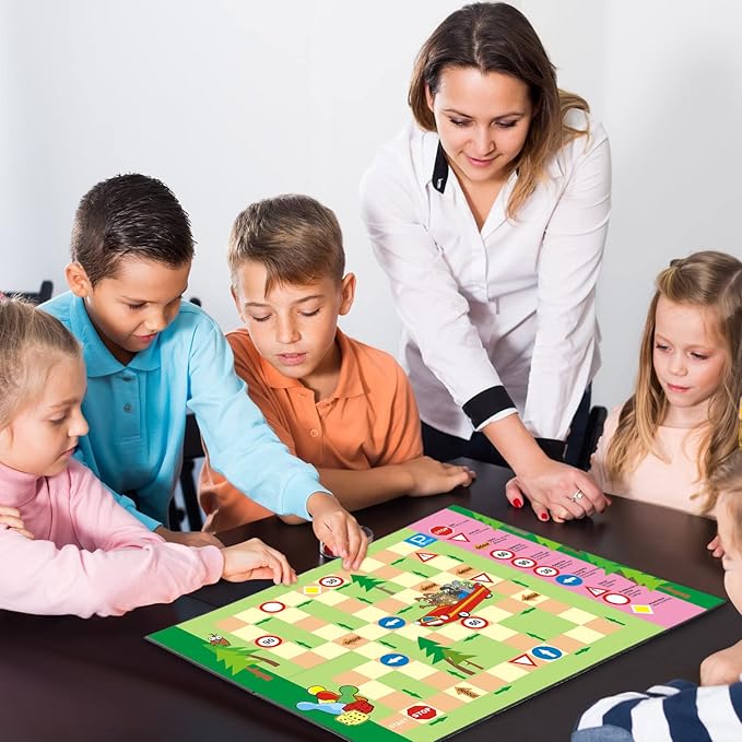 Zhanmai 10 Pcs Blank Game Board 18 x 18 Inches Quad Fold Dry Erase Make Your - Image 6