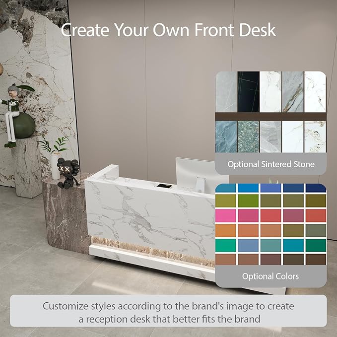 Front Desk Reception Counter - Image 6