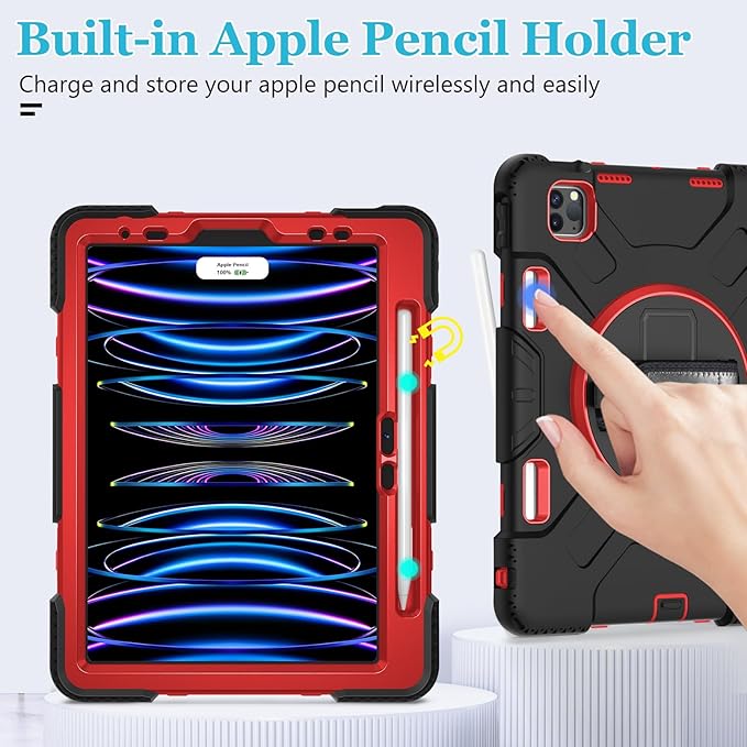 Case for iPad Pro 11 Inch: Silicone Cover for iPad 11 Generation - Image 8