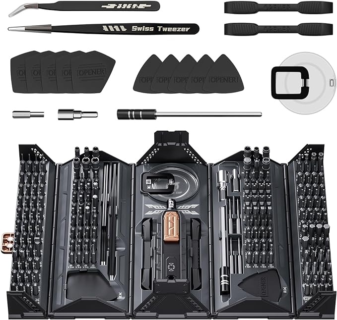 Mini Precision Screwdriver Set, JAKEMY 180 in 1 Laptop Screwdriver Repair Tool by JAKEMY