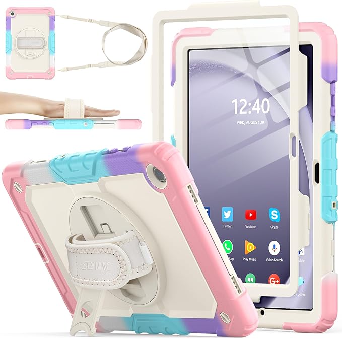 SEYMAC stock Case for Samsung Galaxy Tab A9+ Plus 11'', Full-Body Drop by SEYMACstock