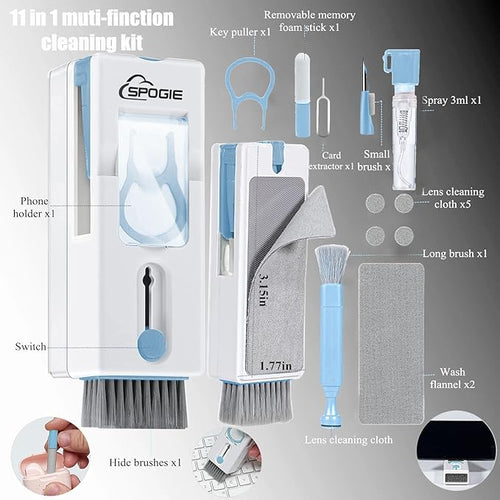 11-in-1 Keyboard Cleaning Kit, Laptop Cleaning Kit Keyboard Brush Cleaner - Image 2